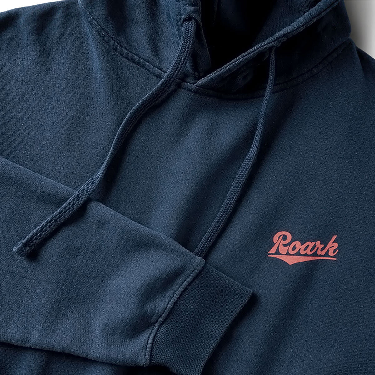Roark Diamond Script Fleece Hoodie - Navy image 5