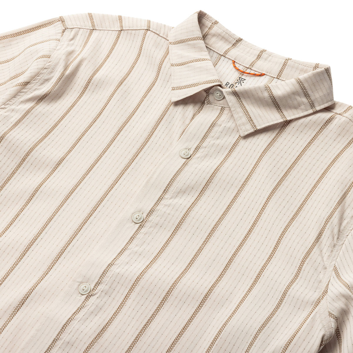 Roark Bless Up Shirt - Stripe Bone image 4