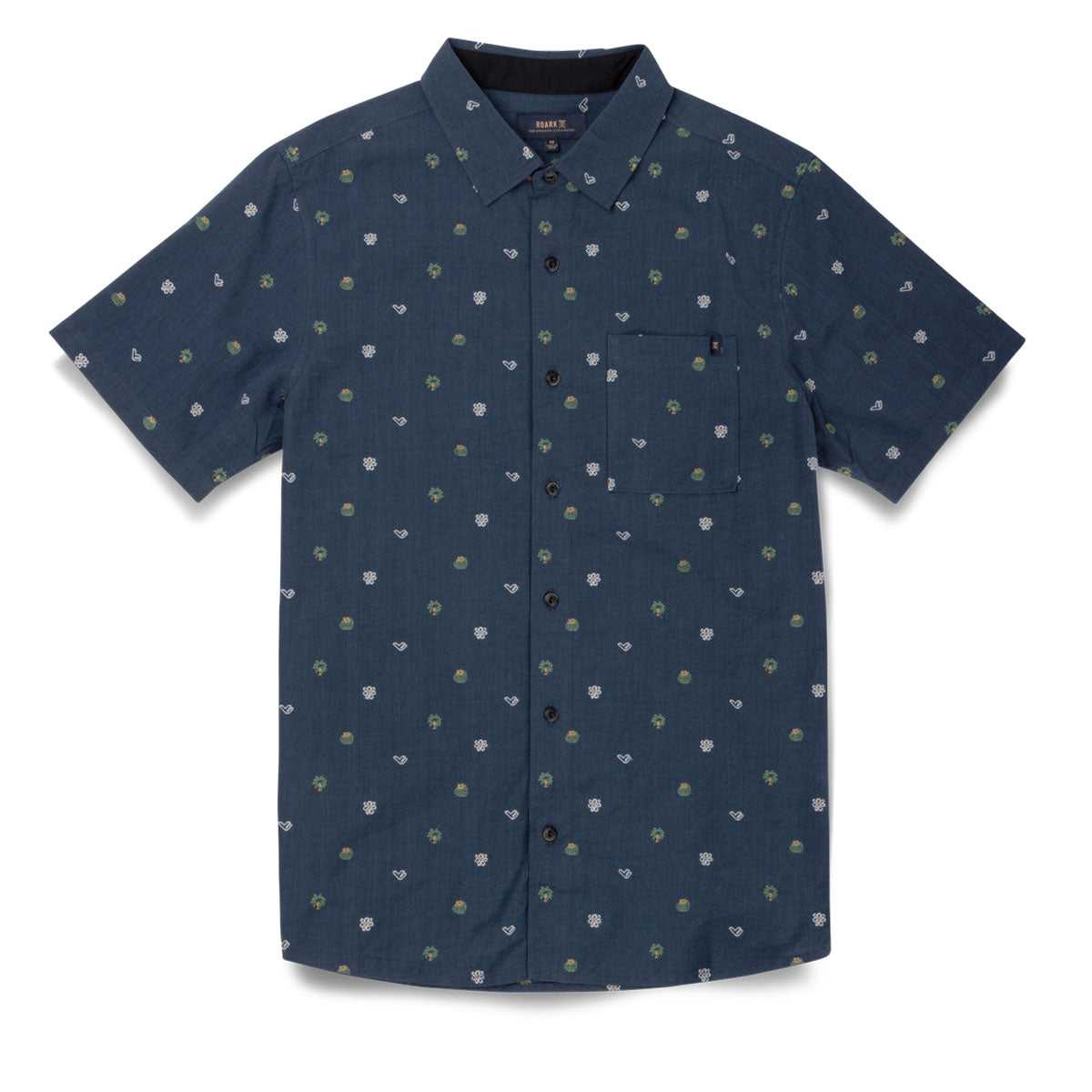 Roark Journey Shirt - Navy Dobby image 1