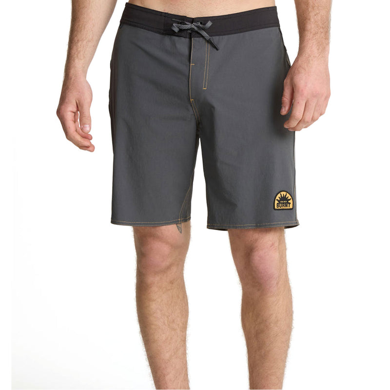 Roark Burnt Passage Boardshorts - Charcoal