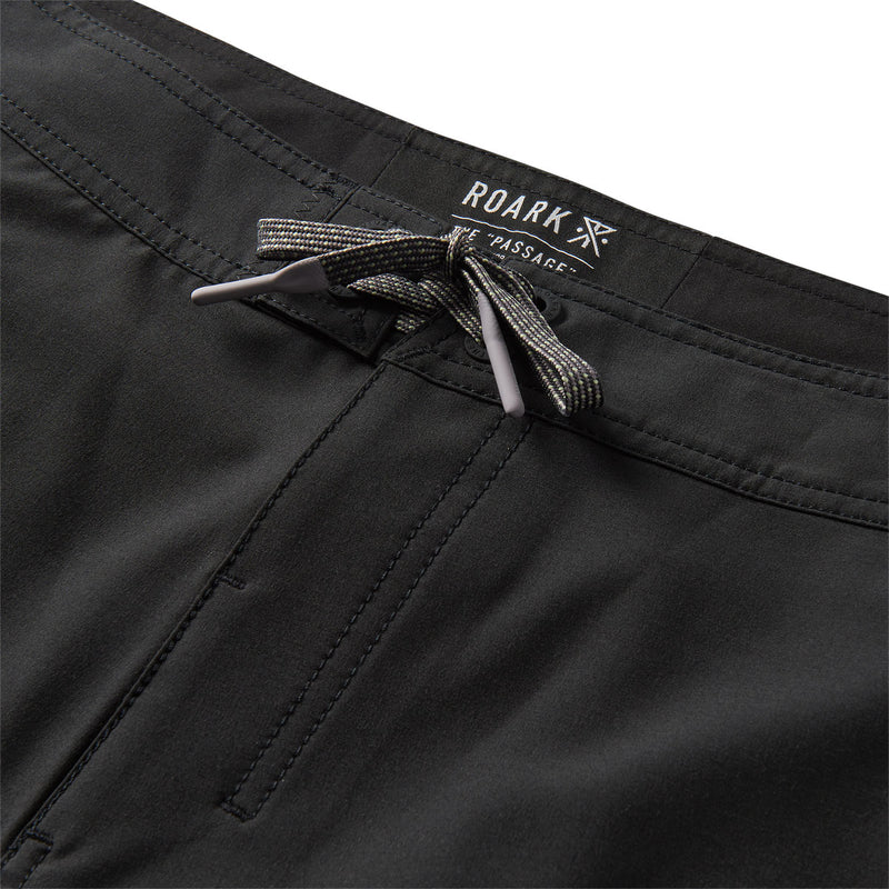 Roark Passage Hemp Boardshorts - Black II