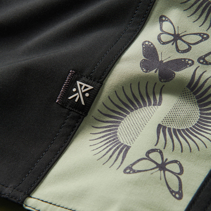 Roark Passage Hemp Boardshorts - Black II