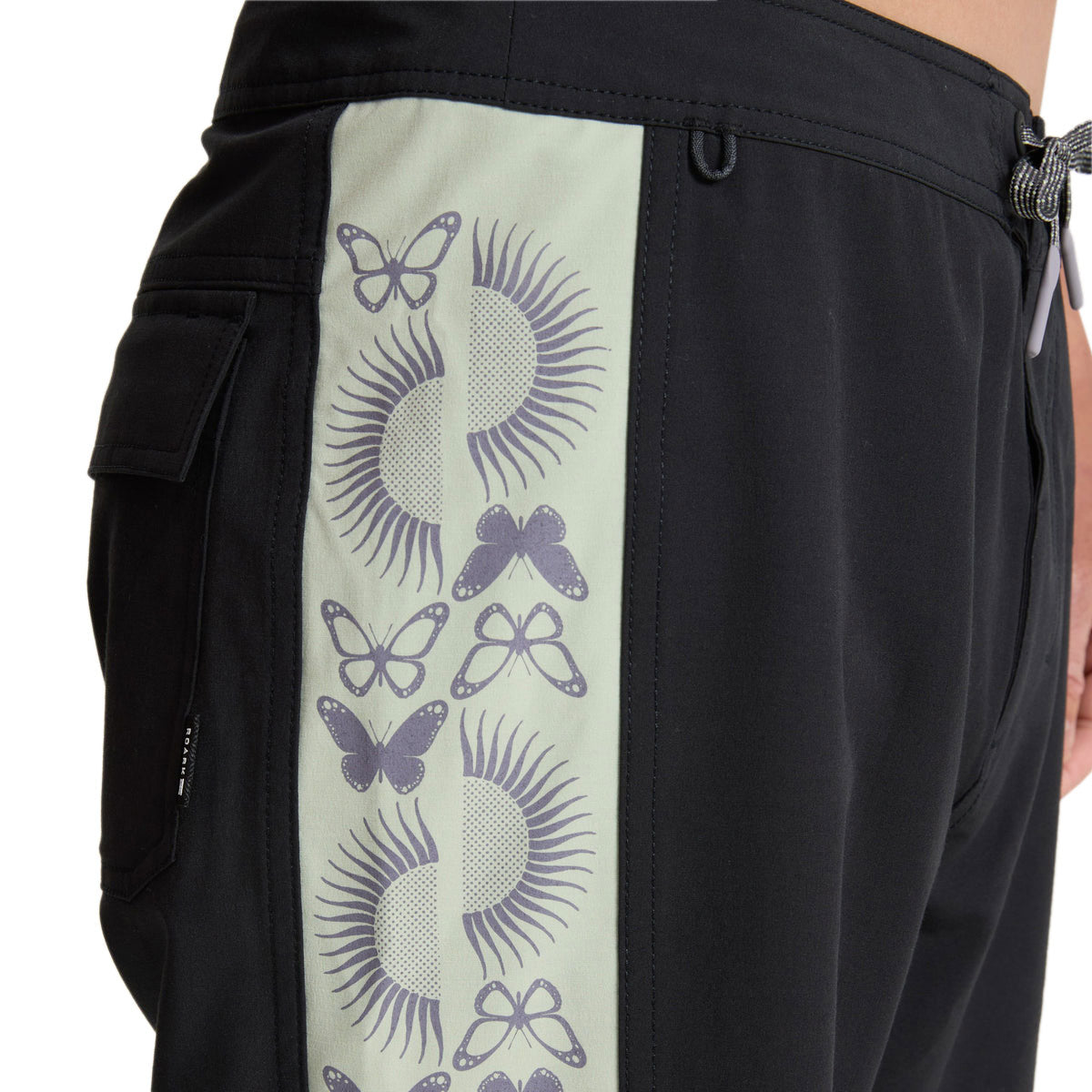 Roark Passage Hemp Boardshorts - Black II image 6