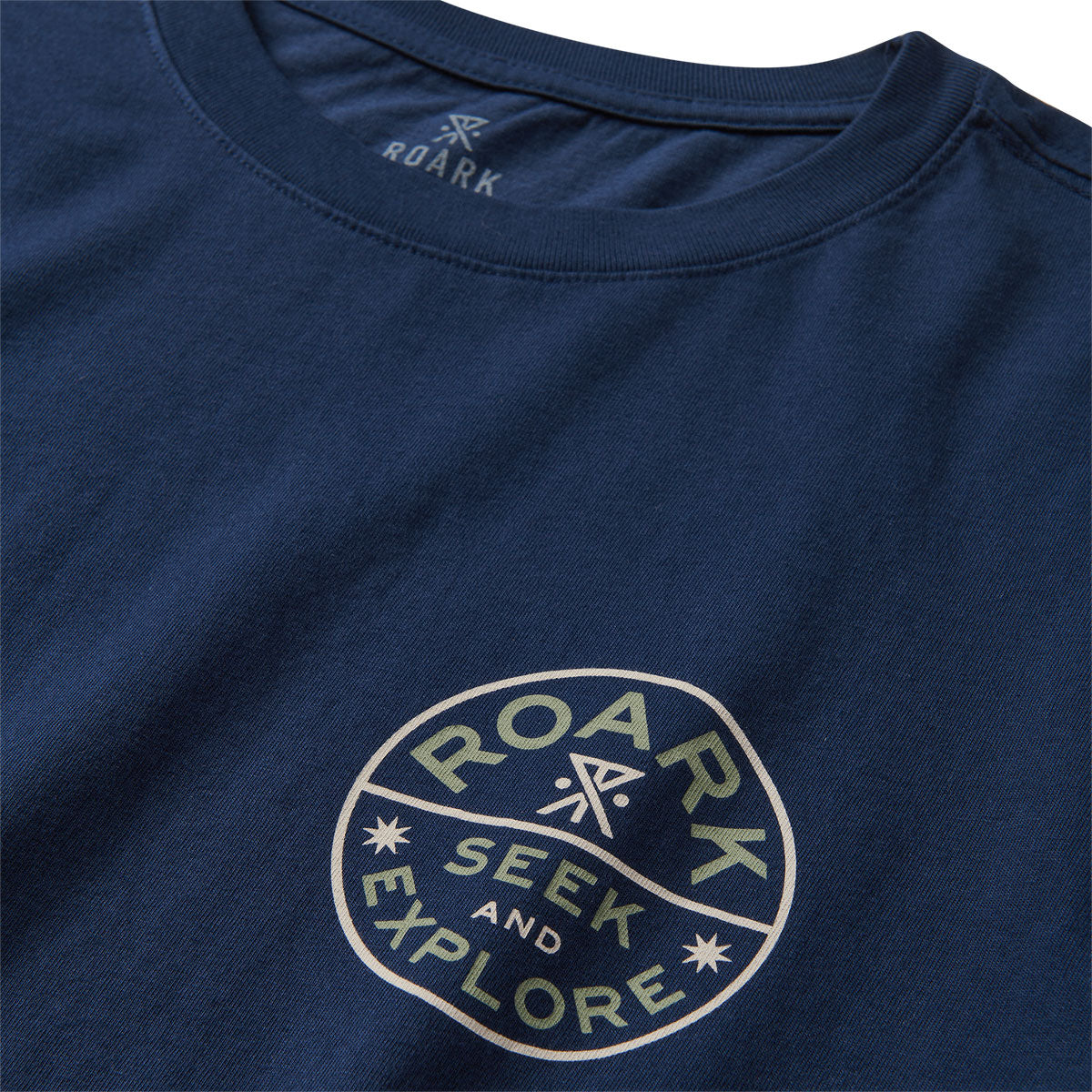 Roark Seek And Explore Signet T-Shirt - Navy image 3