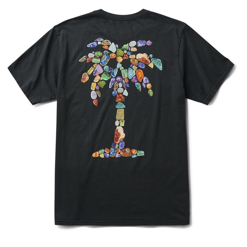 Roark Opal Palm T-Shirt - Black