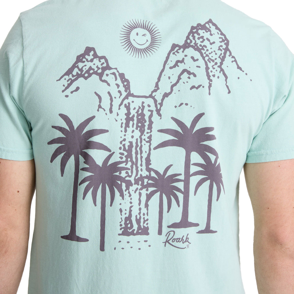 Roark Palm Gorge T-Shirt - Harbor image 6