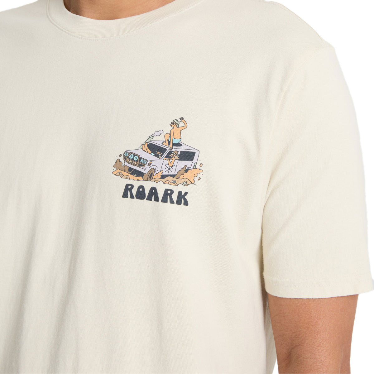 Roark Road Trip Club T-Shirt - Ivory image 6