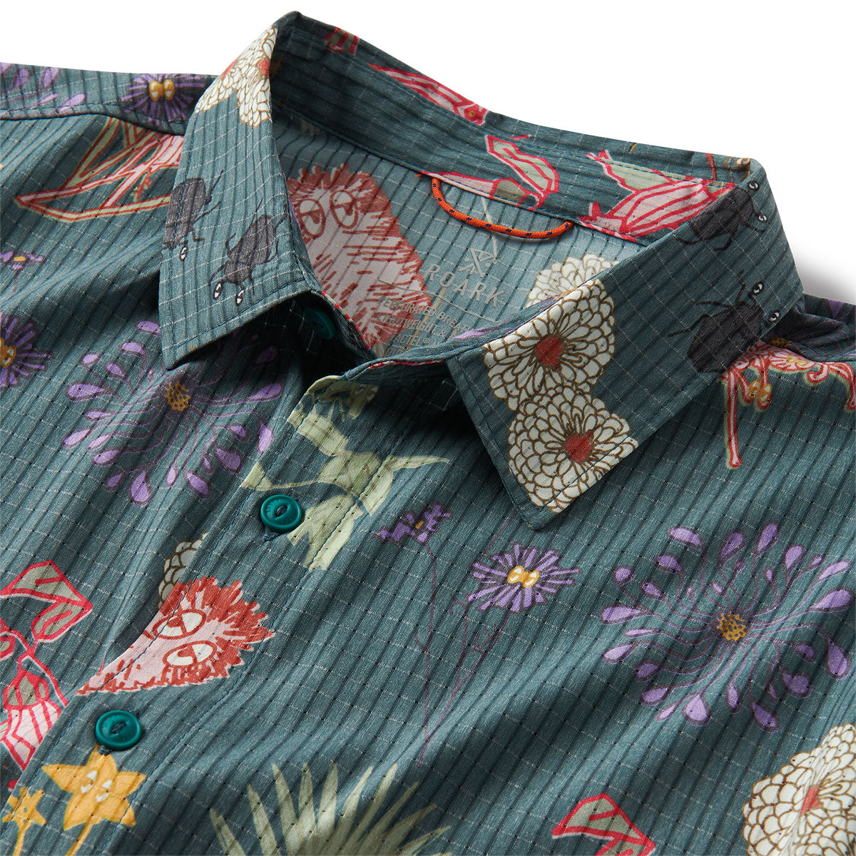 Roark Bless Up Shirt - Deep Sea image 6