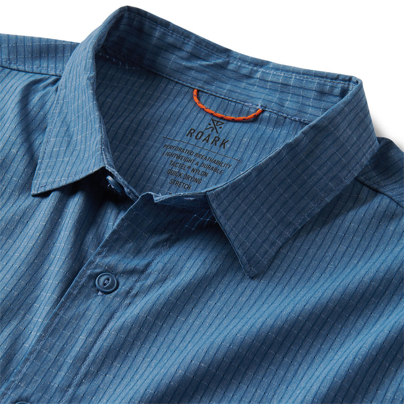 Roark Bless Up Shirt - Steel Blue