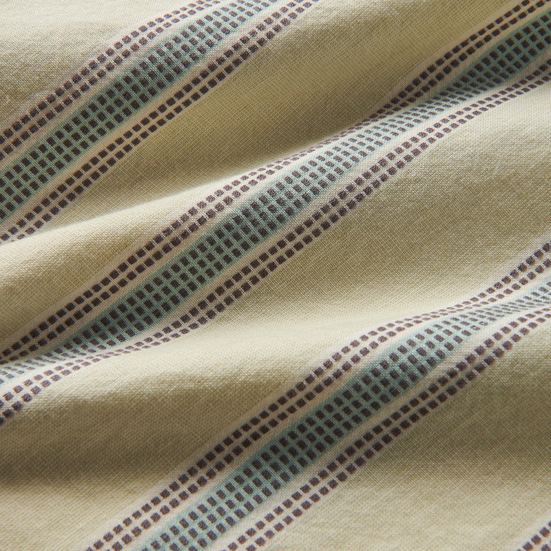 Roark Journey Woven Shirt - Stripe Seafoam