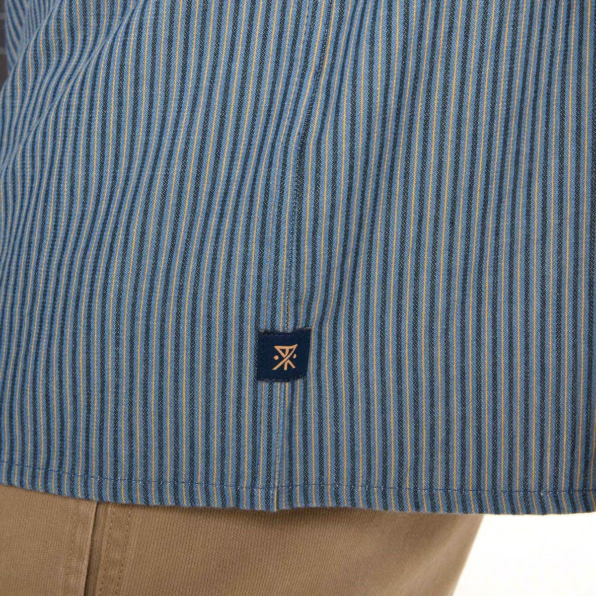 Roark Burnt Woven Shirt - Indigo image 4