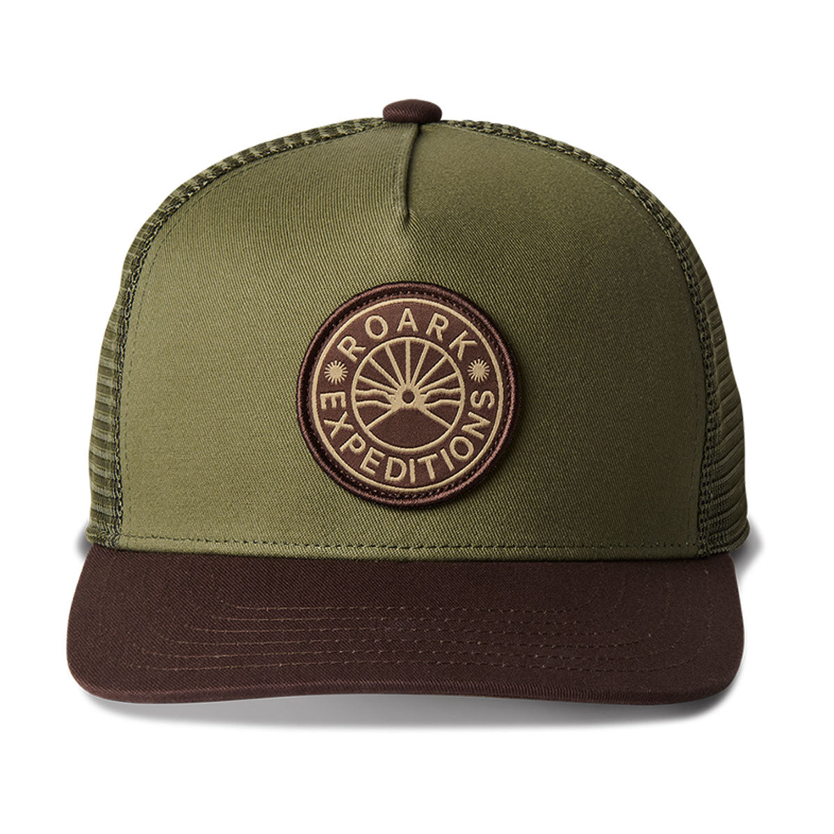 Roark Station Trucker Hat White/Navy