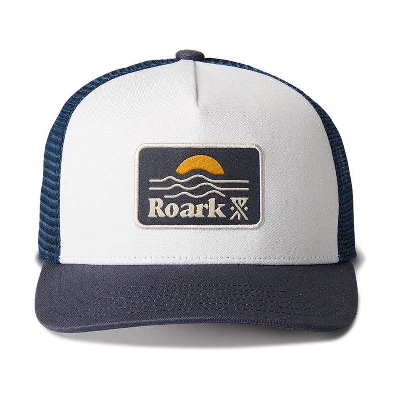 Roark Station Hat - White/Navy