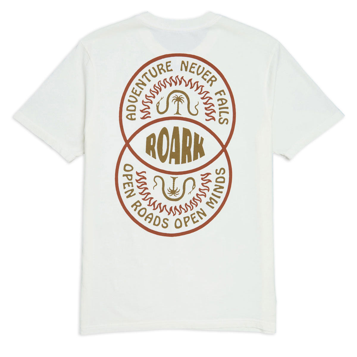 Roark Palm Snake T-Shirt - Off White image 1