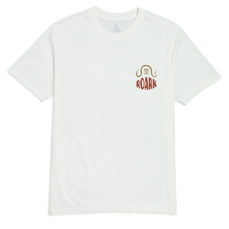 Roark Palm Snake T-Shirt - Off White