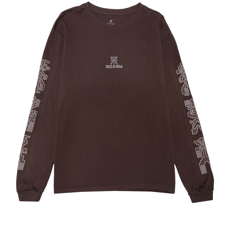 Roark Tomas Long Sleeve T-Shirt - Dark Brown