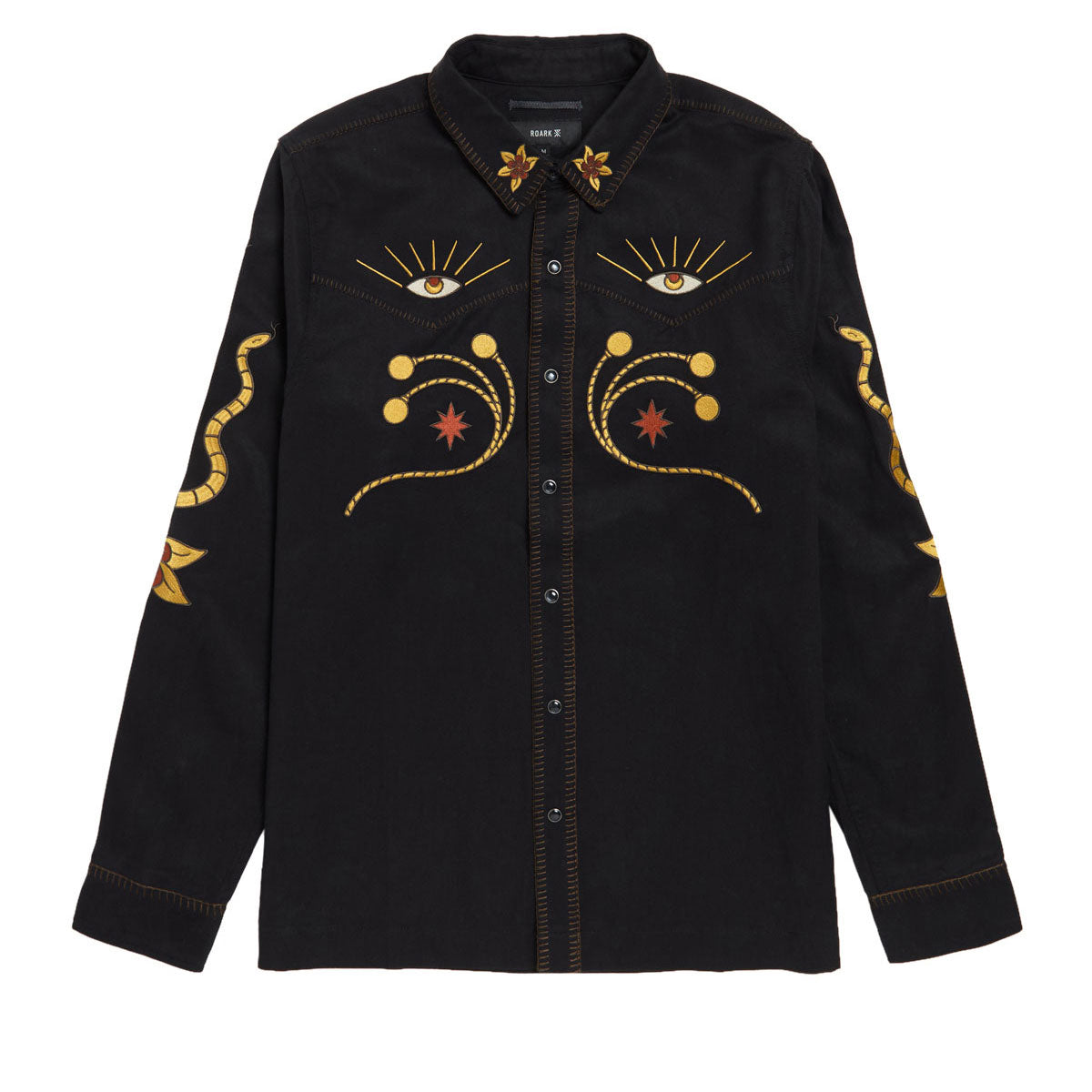 Roark Gaucho Range Long Sleeve Shirt - Black image 1