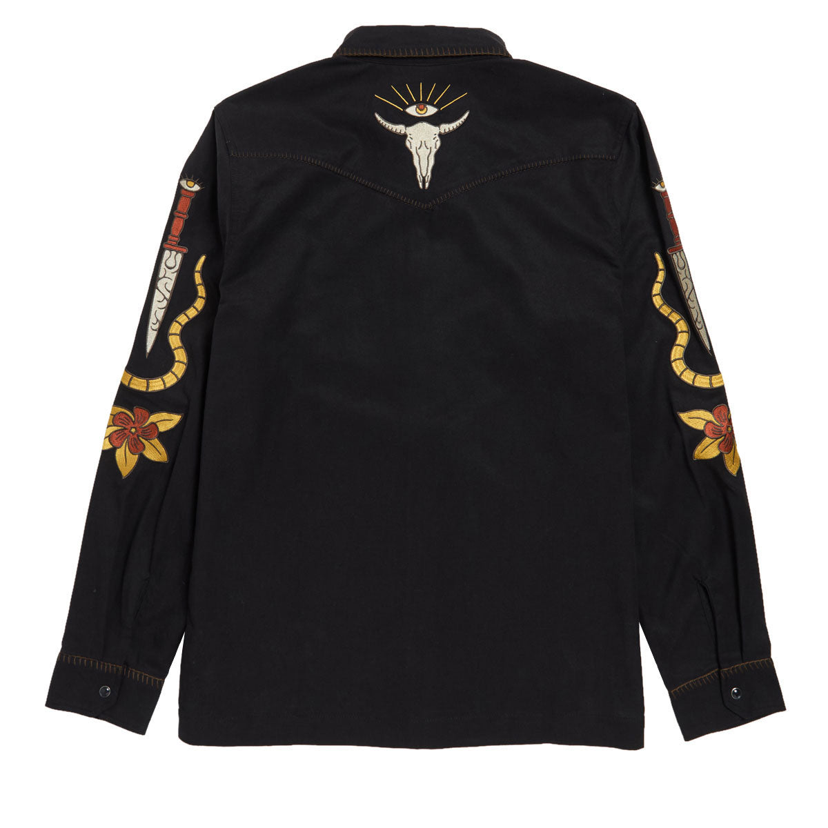 Roark Gaucho Range Long Sleeve Shirt - Black image 2