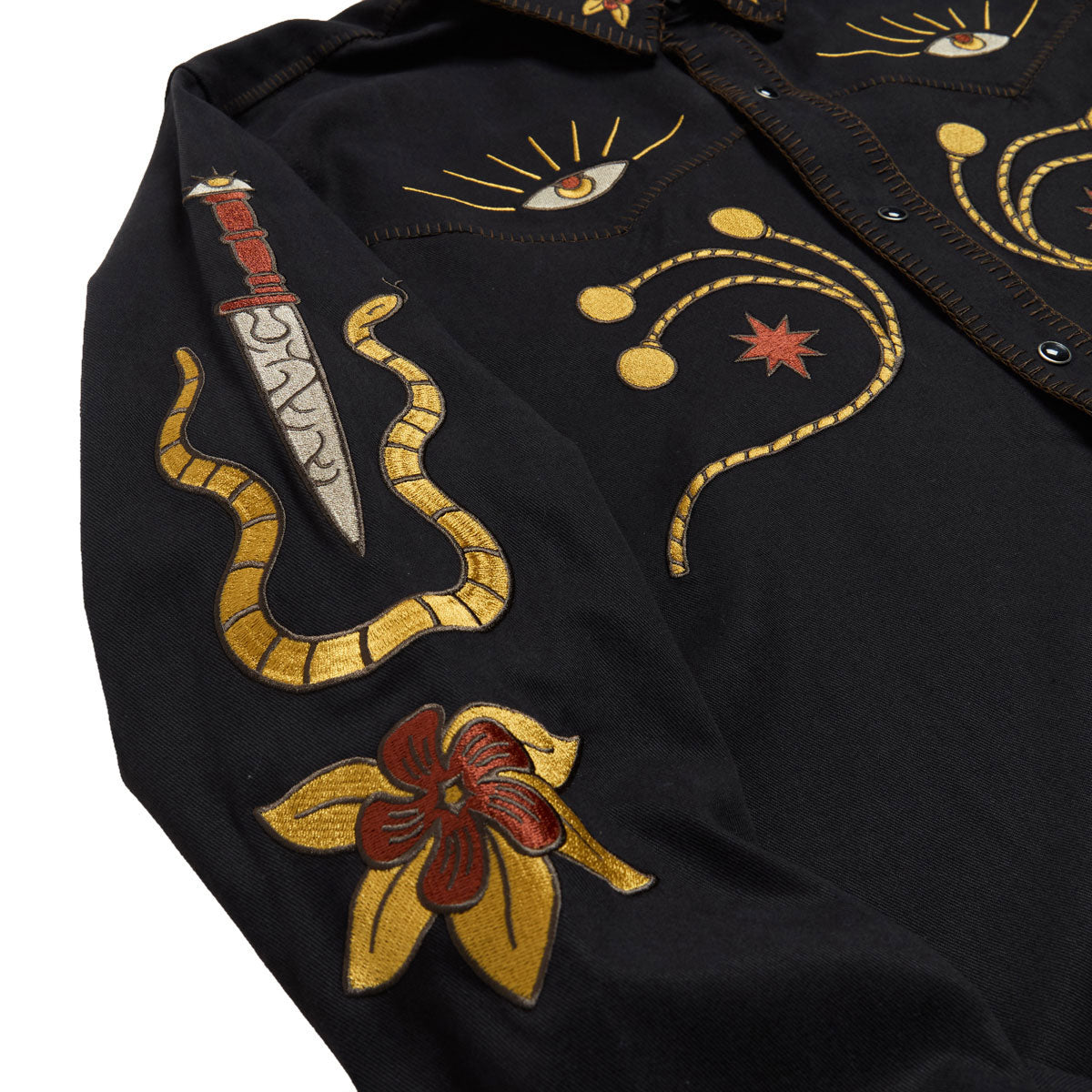 Roark Gaucho Range Long Sleeve Shirt - Black image 3