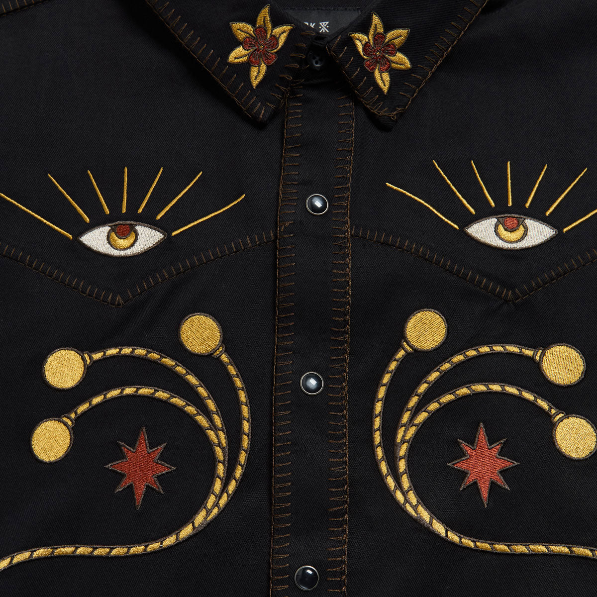 Roark Gaucho Range Long Sleeve Shirt - Black image 4