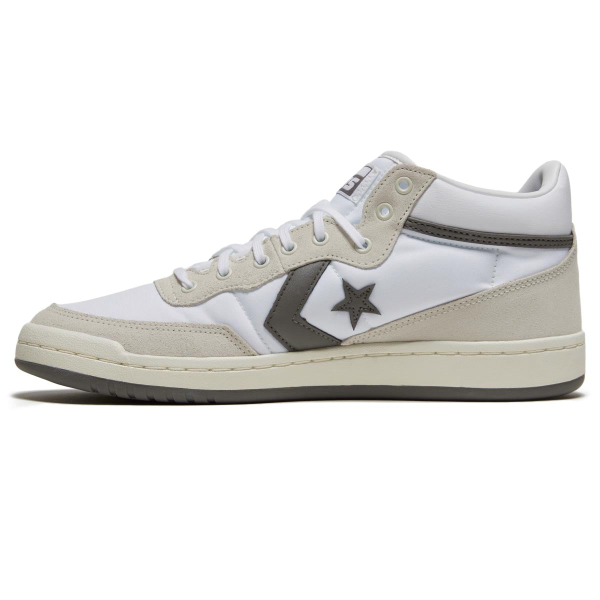 Converse Fastbreak Pro Suede Nylon Mid Shoes - White/Vaporous Gray – CCS