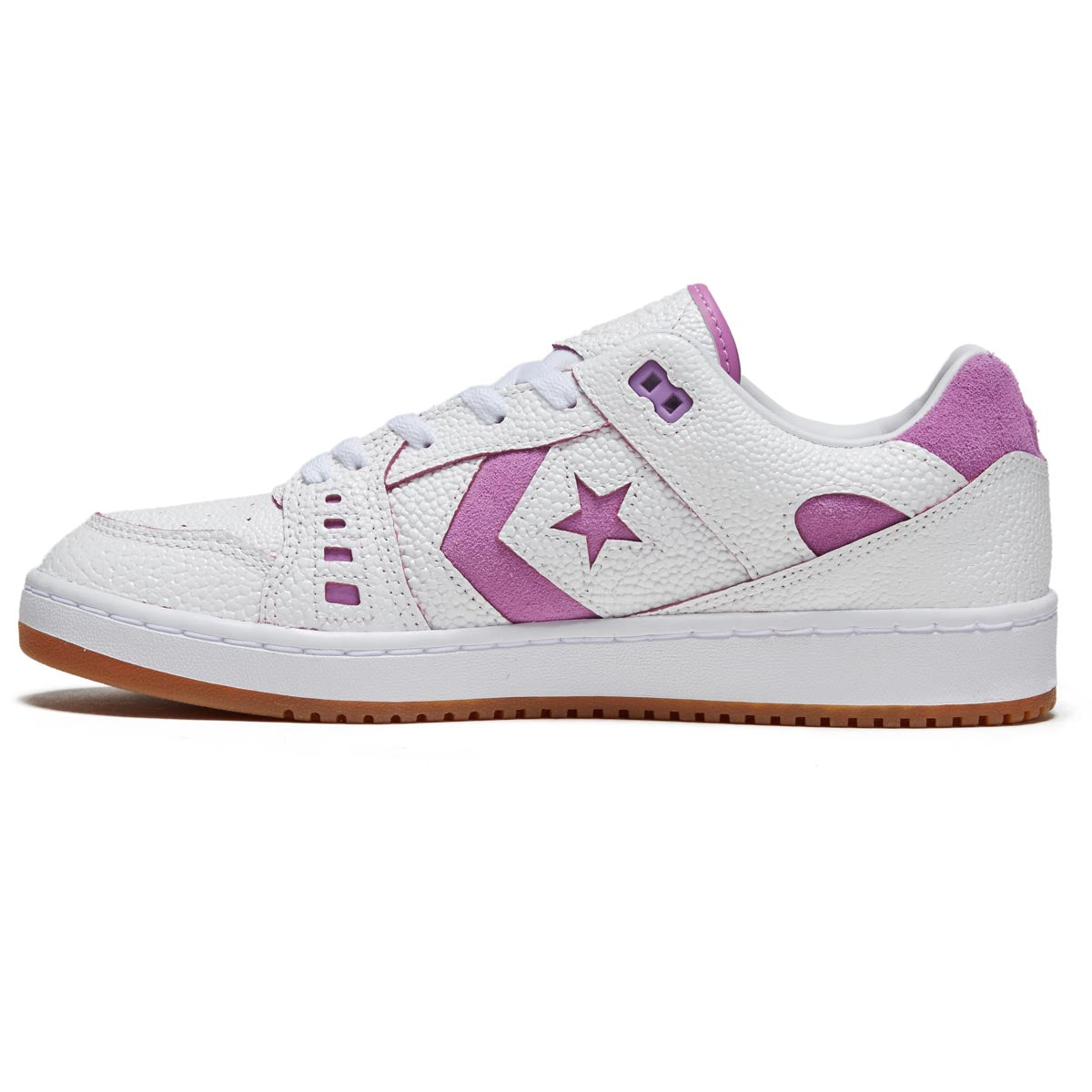 Converse AS-1 Pro Ox Shoes - White/Fuchsia Glow/White image 2