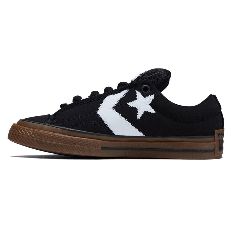 Converse Star Player 76 Puff Shoes - Black/White/Gum