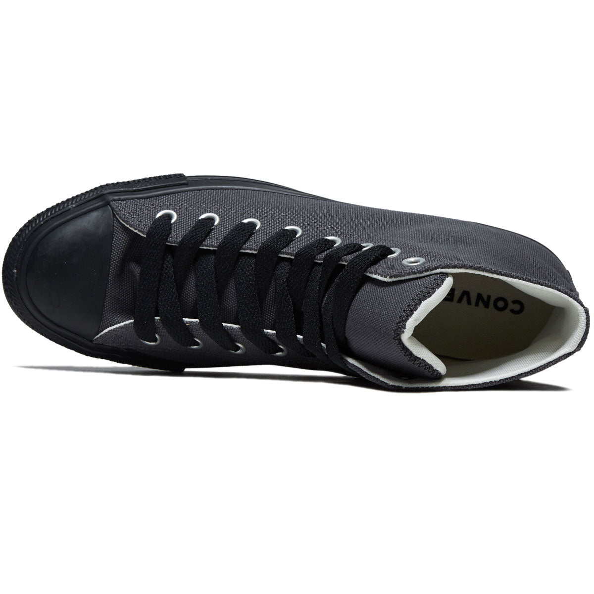 all black canvas high tops