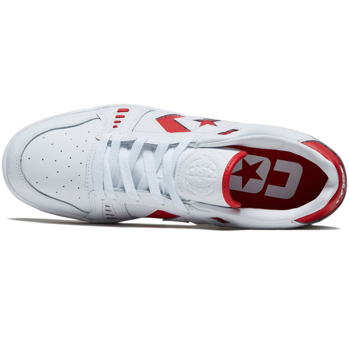 Converse AS-1 Pro Ox Shoes - White/Red/White image 3