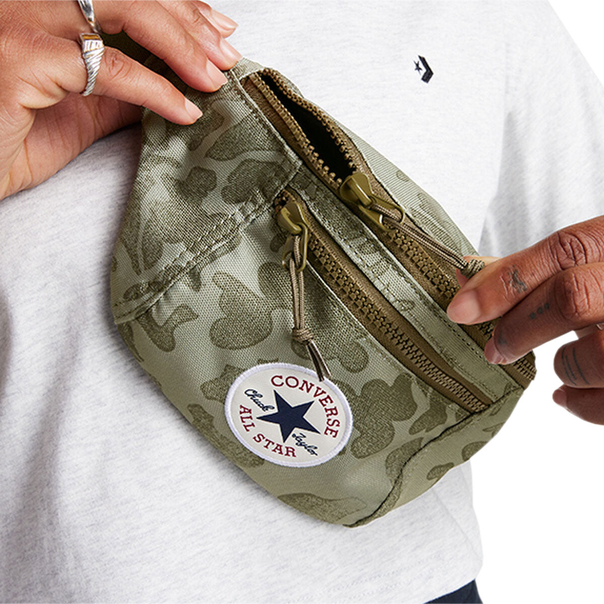 Converse Go 2 Sling Bag - Faded Camo AOP image 5