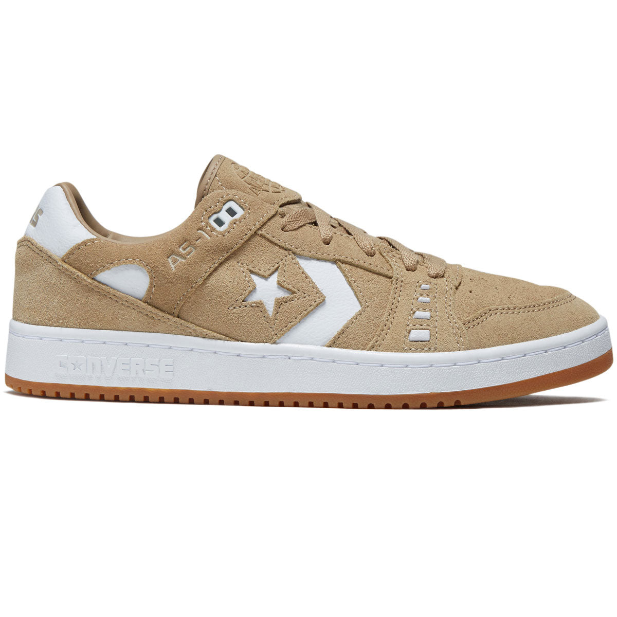 Converse AS-1 Pro Ox Shoes - Nomad Khaki/White/Gum image 1