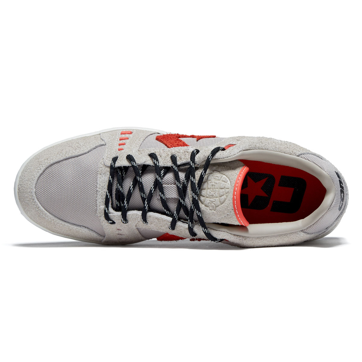 Converse AS-1 Pro Ox Shoes - Papyrus/Black/Vermillion Red image 3