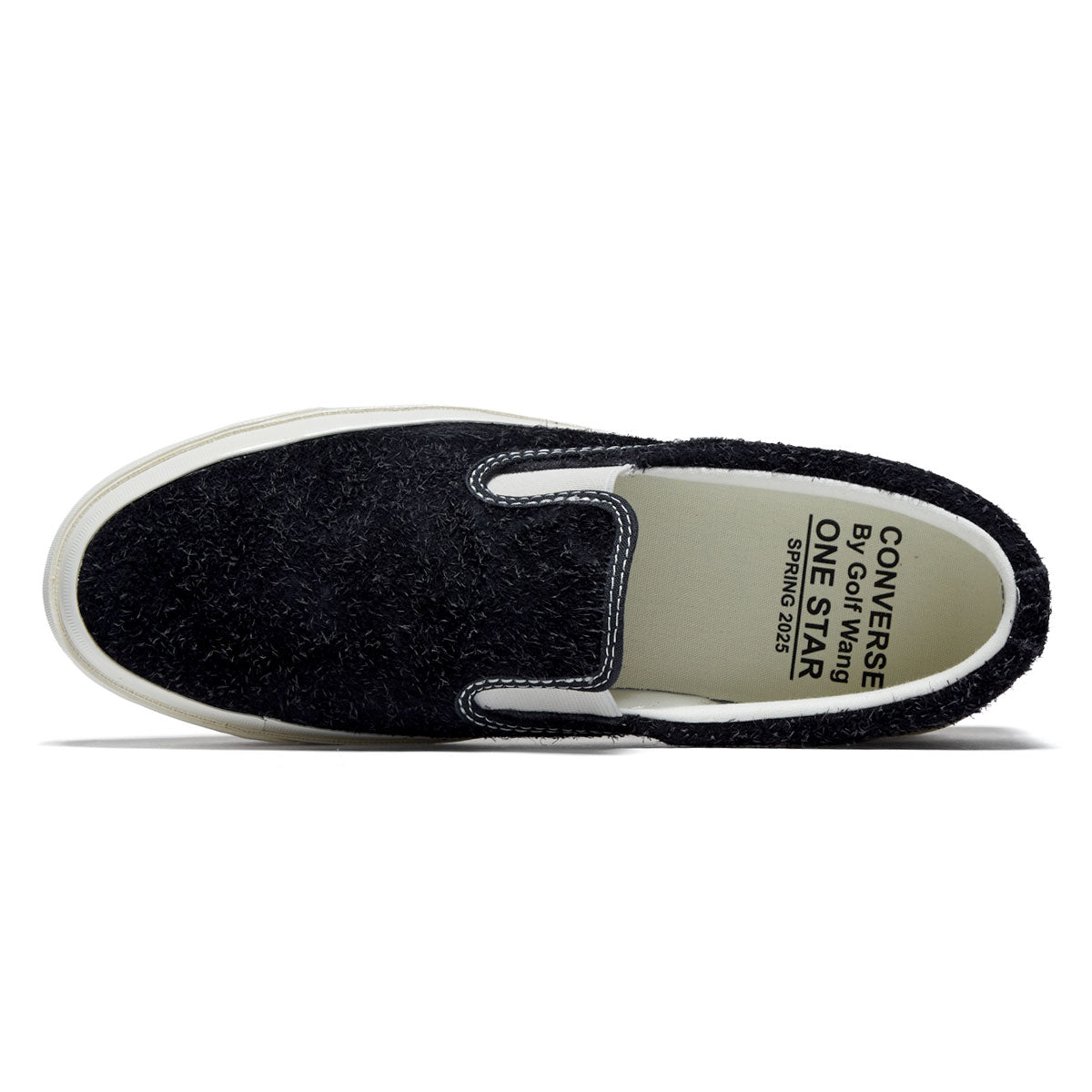 Converse x Golf Wang One Star CC Slip Shoes - Black Beauty/Volcanic Glass/Egret image 2