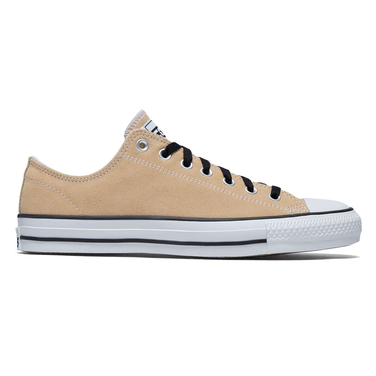 Converse Chuck Taylor All Star Pro Suede Ox Shoes - Coastal Dune/White/Black image 1