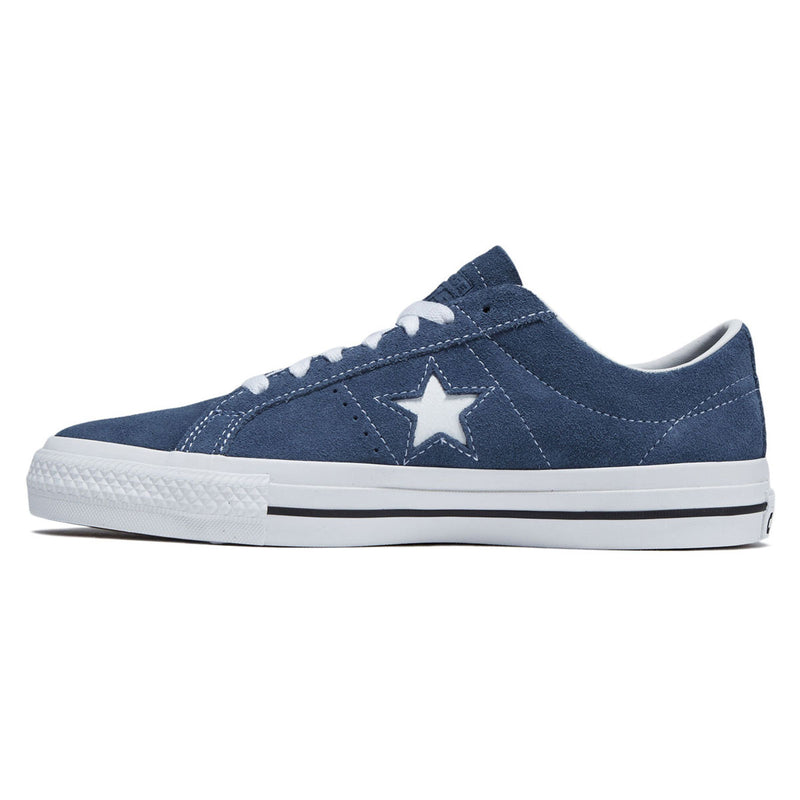 Converse One Star Pro Ox Shoes - Slacker Blue/Black/White