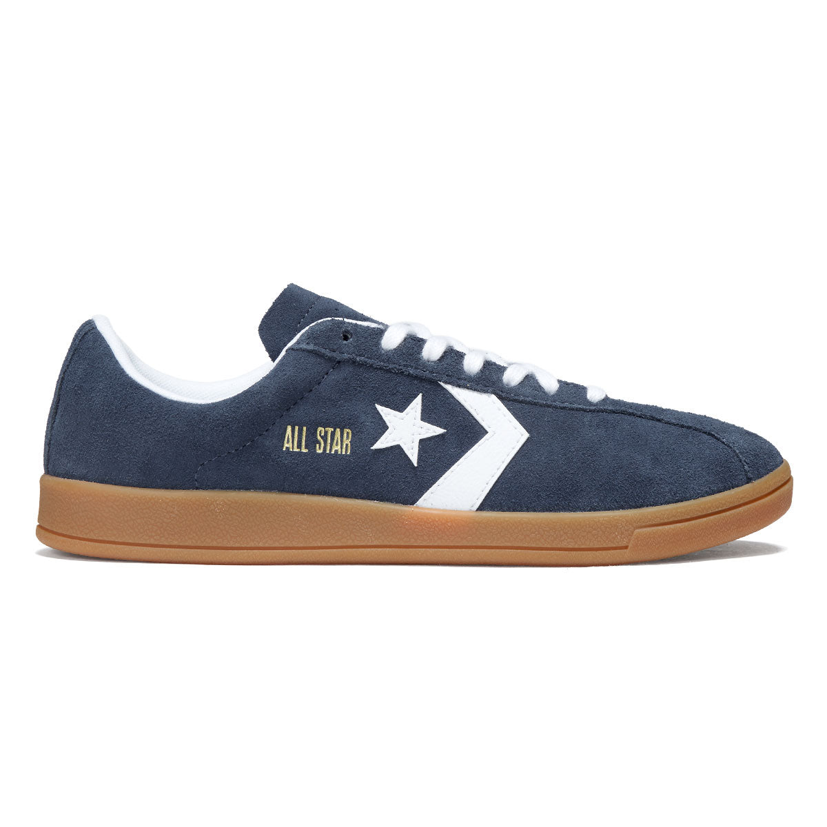 Converse All Star Classic Trainer Suede Ox Shoes - Navy/White/Gum image 1