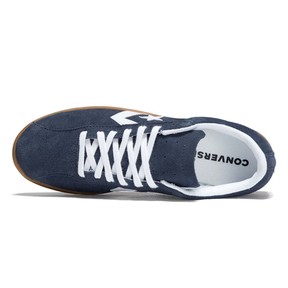 Converse All Star Classic Trainer Suede Ox Shoes - Navy/White/Gum image 3