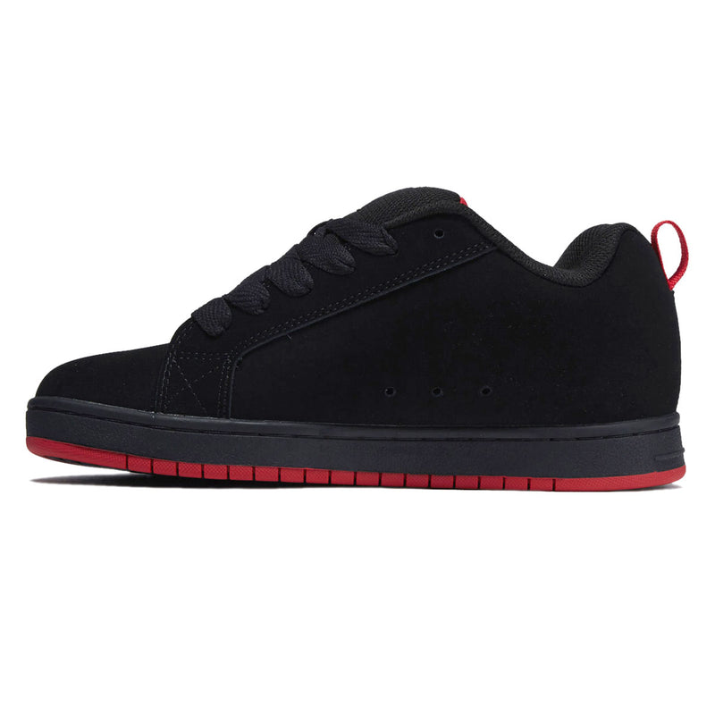 DC Court Graffik SQ Shoes - Black/Grey/Red