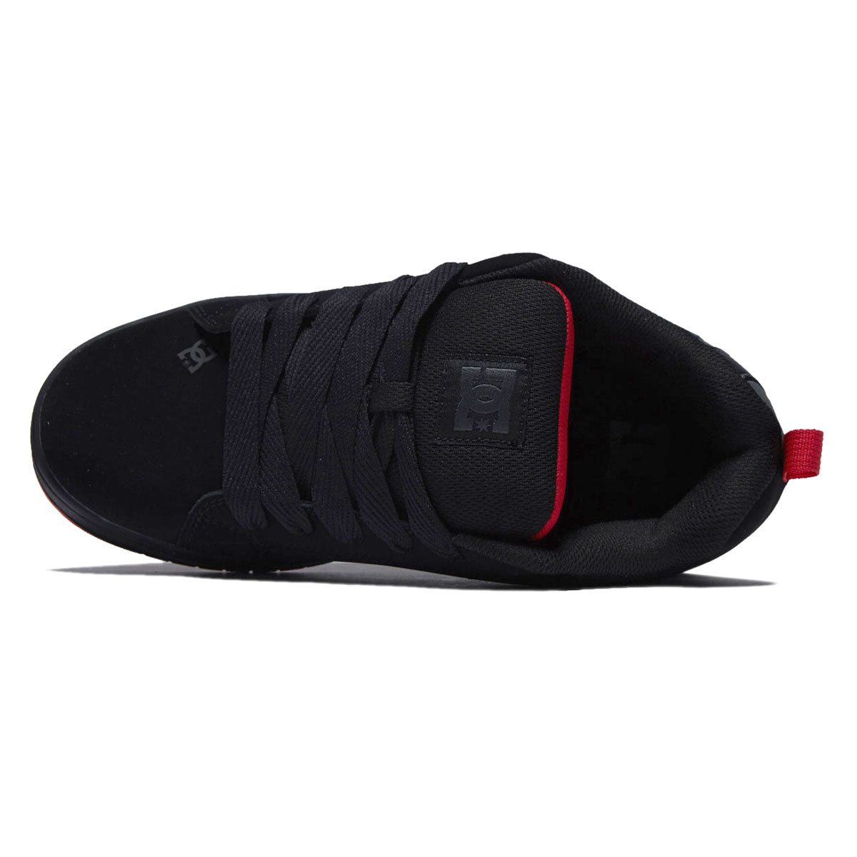 DC Court Graffik SQ Shoes - Black/Grey/Red image 3