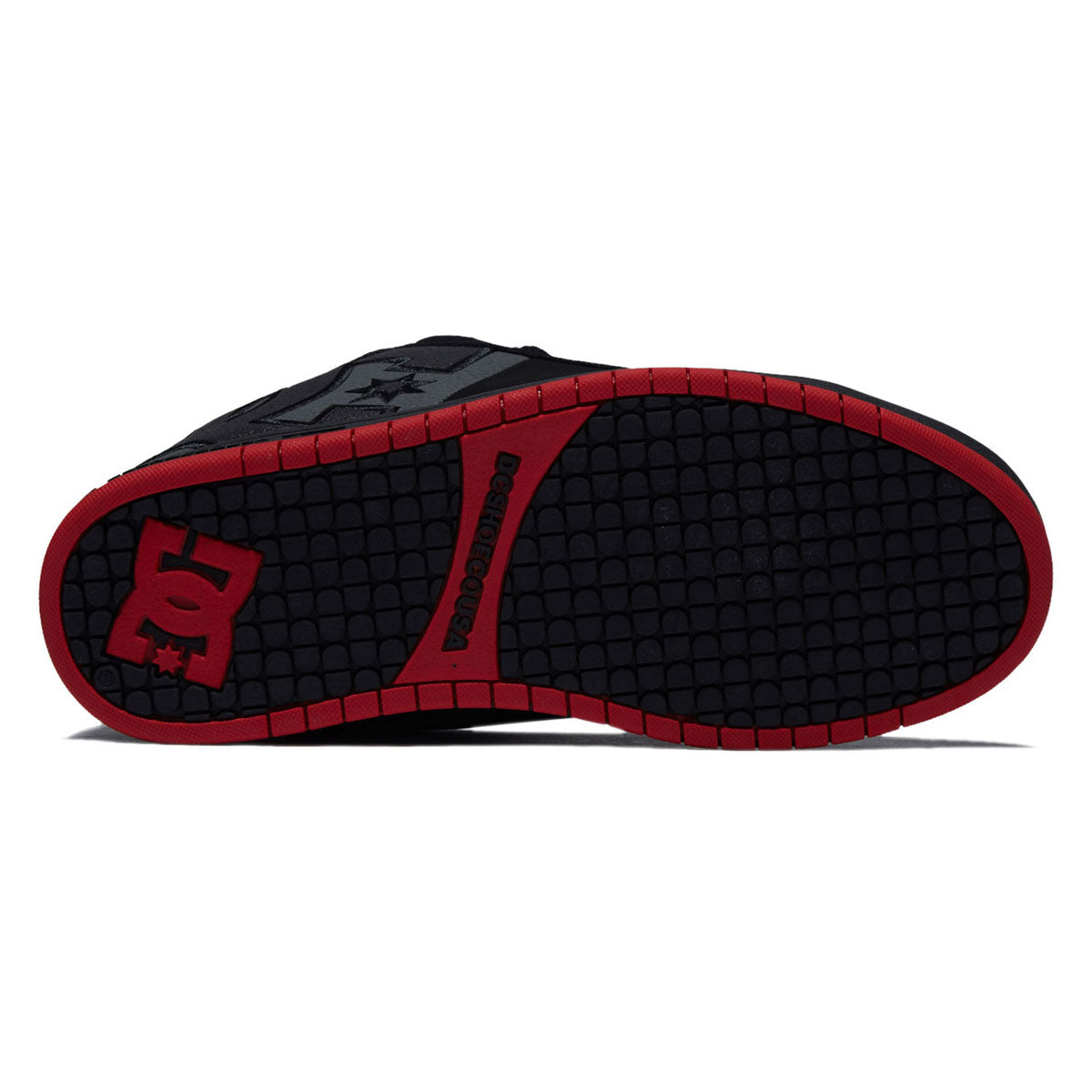 DC Court Graffik SQ Shoes - Black/Grey/Red image 4