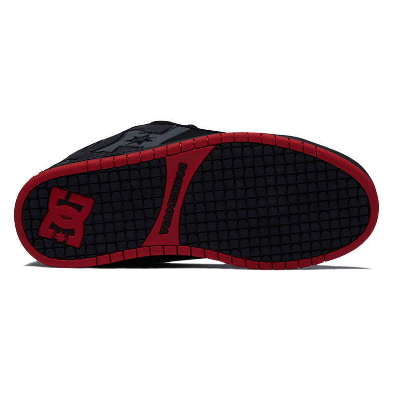 DC Court Graffik SQ Shoes - Black/Grey/Red