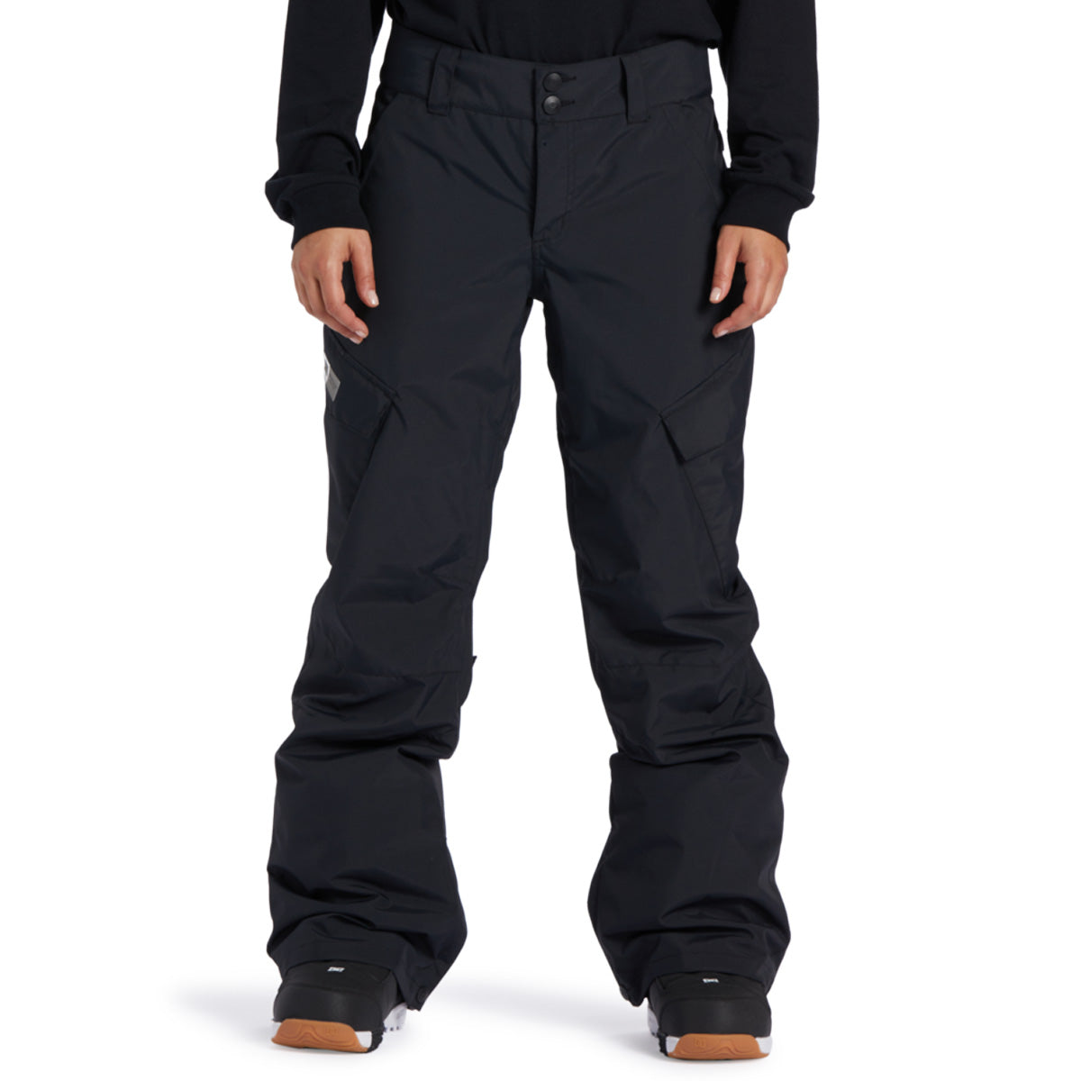 DC Womens Nonchalant 2024 Snowboard Pants - Black image 1