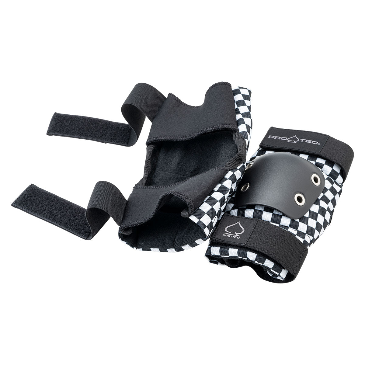 Pro-Tec Street Adult 3 Pack Open Back Set of Pads - Checker image 3