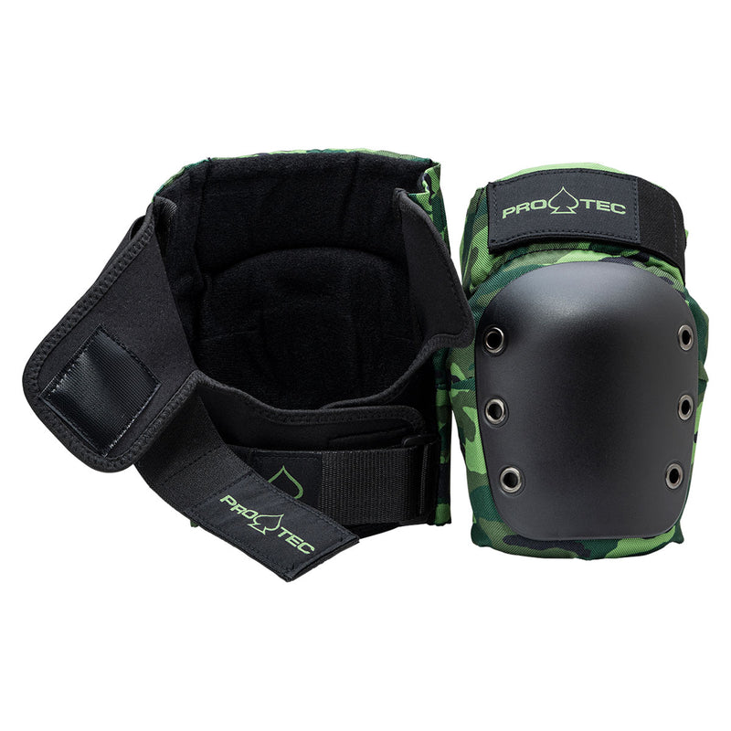 Pro-Tec Street Adult 3 Pack Open Back Set of Pads - Camo