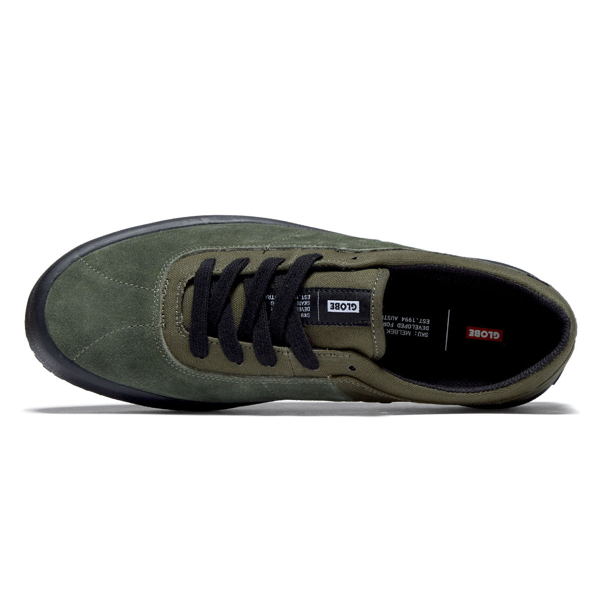 Globe Melbek Shoes - Olive/Black image 3