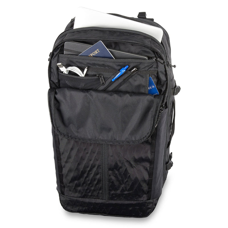 Dakine Split Adventure 38L Backpack - Black Ripstop