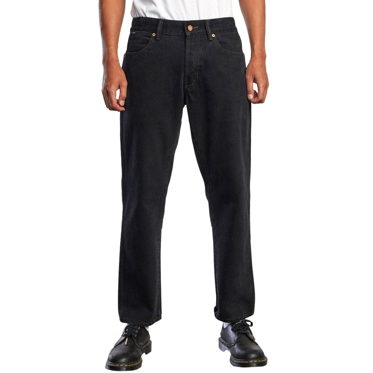 RVCA New Dawn Denim Pants - Black Rinse image 2