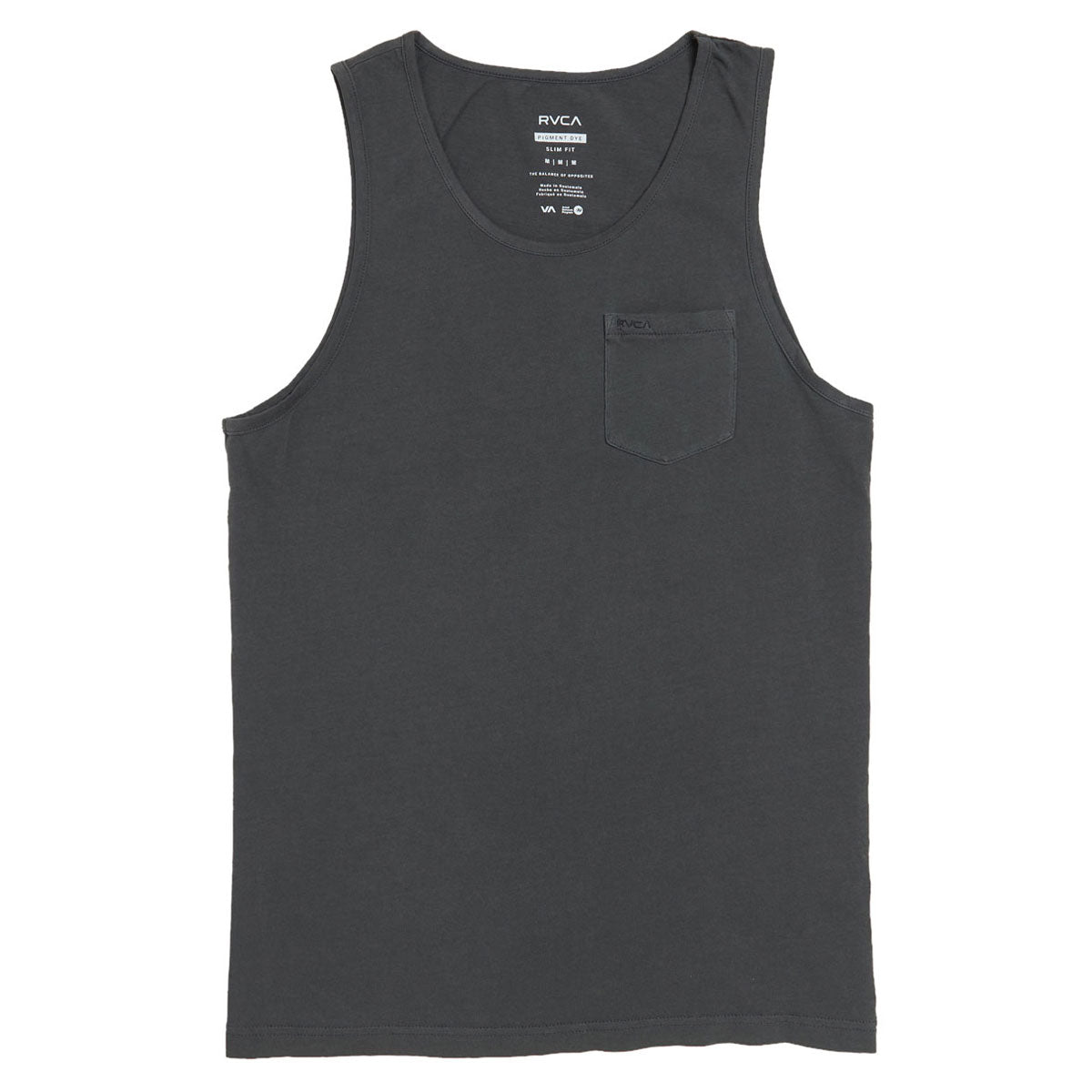 RVCA Ptc Pigment Tank Top - Pirate Black image 1