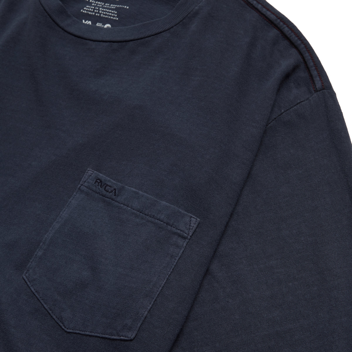 RVCA Ptc Pigment 2023 Long Sleeve T-Shirt - Moody Blue image 2
