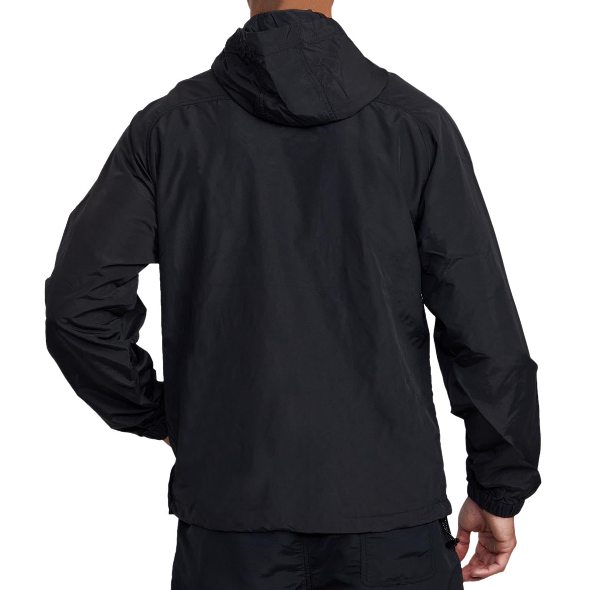 RVCA Outsider Packable Anorack Jacket Black CCS